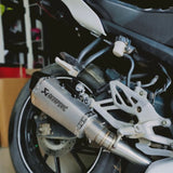 AKRAPOVIC CARBON TIP EXHAUST SILVER