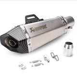 AKRAPOVIC CARBON TIP EXHAUST SILVER