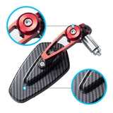 GT CNC CARBON DIAMOND REAR VIEW MIRROR FOR MOTORCYCLE