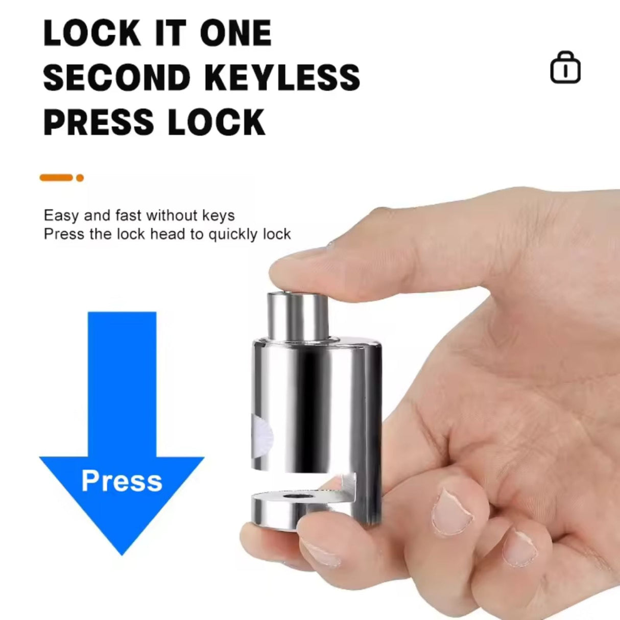 MINI PORTABLE SAFE DISC LOCK