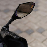 2 SIDE INDICATOR REAR VIEW MIRROR