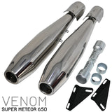 VENOM PERFORMANCE EXHAUST FOR SUPER METEOR 650