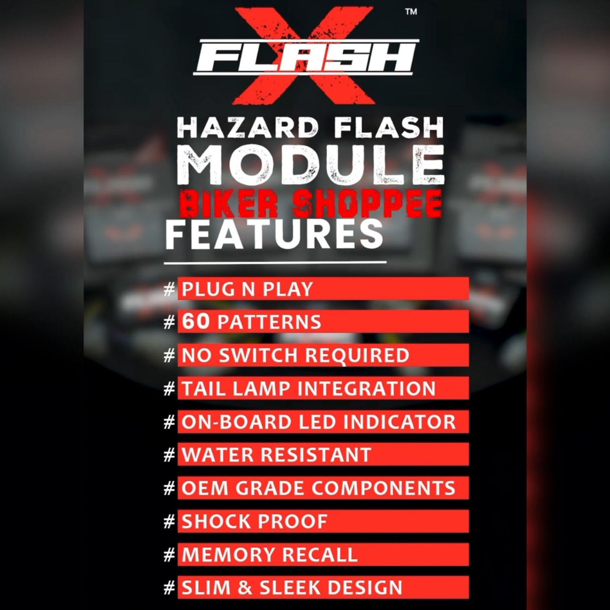 RE CLASSIC 350 FLASH X HAZARD MODULE