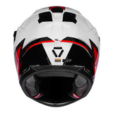 KORDA SONIC GP RAPIDE WHITE RED HELMET