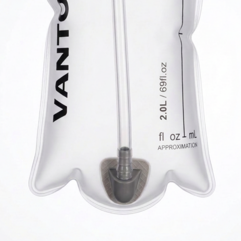 Vantora 2L Hydration Bladder - Premium Leak-Proof Water Reservoir for Backpacks | 100% BPA-Free TPU | Wide-Mouth Slide Seal & High-Flow Bite Valve | For Hiking, Riding, and Travel