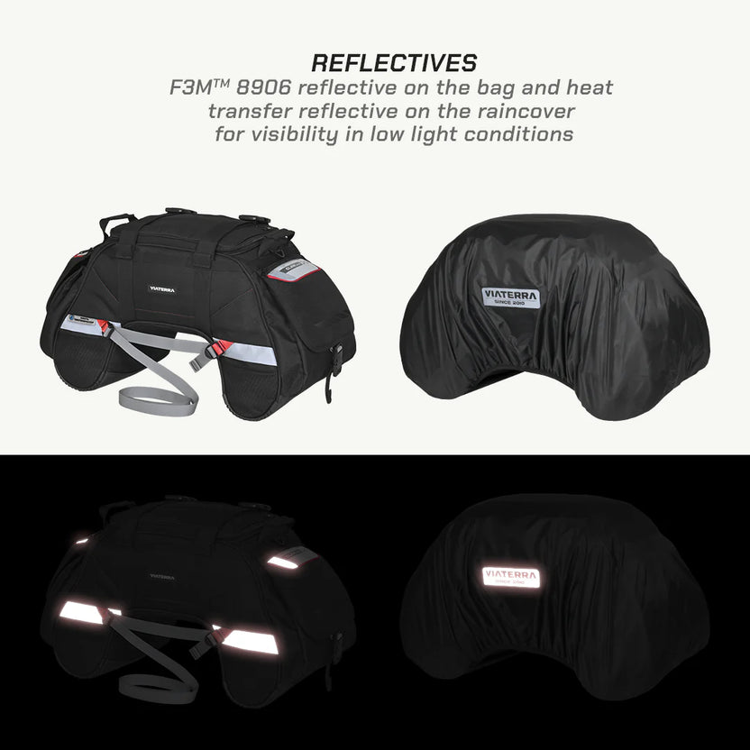 ViaTerra Claw Mini - 100% Waterproof motorcycle tailbag (Universal)