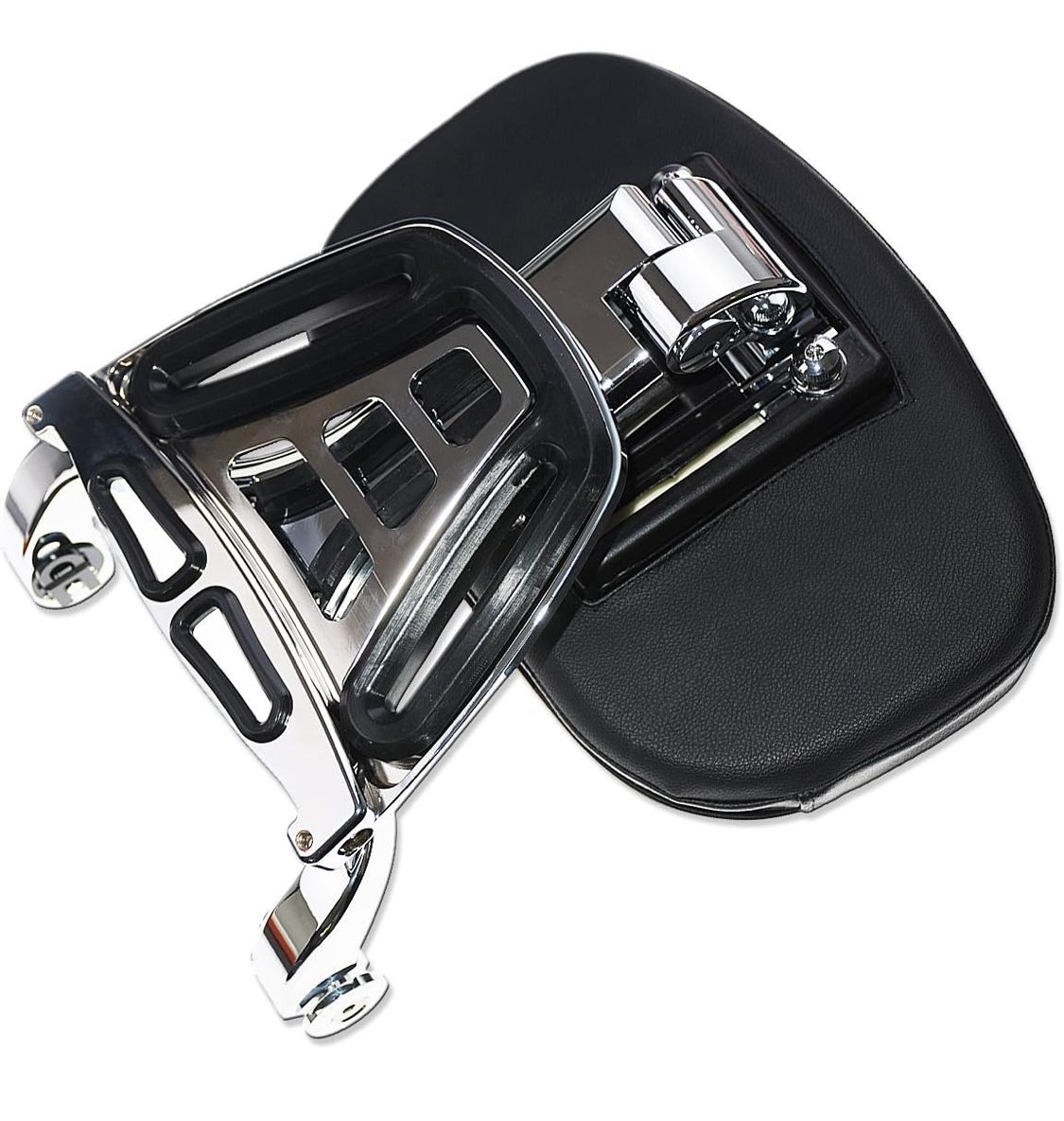 Adjustable backrest for cruisers