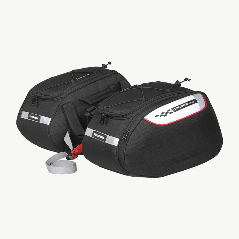Condor Solo Waterproof Motorcycle Saddlebags by ViaTerra