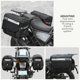 LEH Mini 100% Waterproof Motorcycle Saddlebags