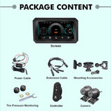 Simtac motorcycle GPS CarPlay & Android Auto system – M6DT