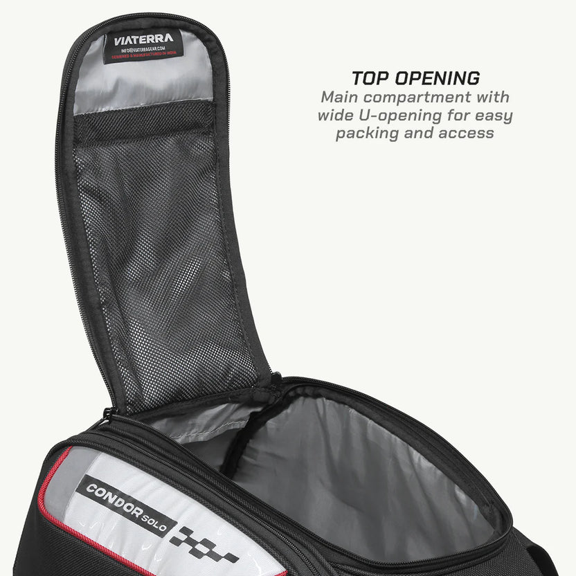 Condor Solo Waterproof Motorcycle Saddlebags by ViaTerra