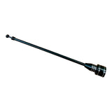 Cnc flag pole with detachable base