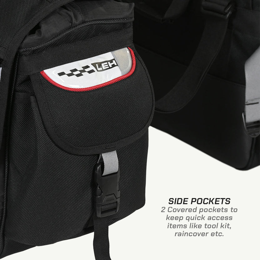 LEH 70L 100% Waterproof Motorcycle Saddlebags