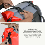 ViaTerra DryBag 40L - 100% Waterproof Motorcycle Tailbag (Universal)