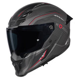 KORDA ICON NERO HELMET MATT BLACK RED