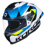 KORDA SONIC GP BRAVE WHITE BLUE FL YELLOW