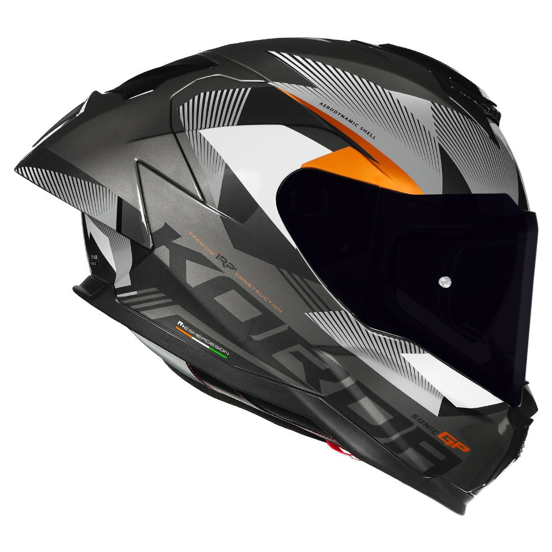KORDA SONIC GP BRAVE MATTE GOLD HELMET