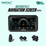 Simtac Quick Detachable Motorcycle GPS with CarPlay & Android Auto – M8DT