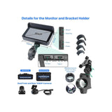 GPS DISPLAY FOR BIKES WITH TPMS AND CAMERAS