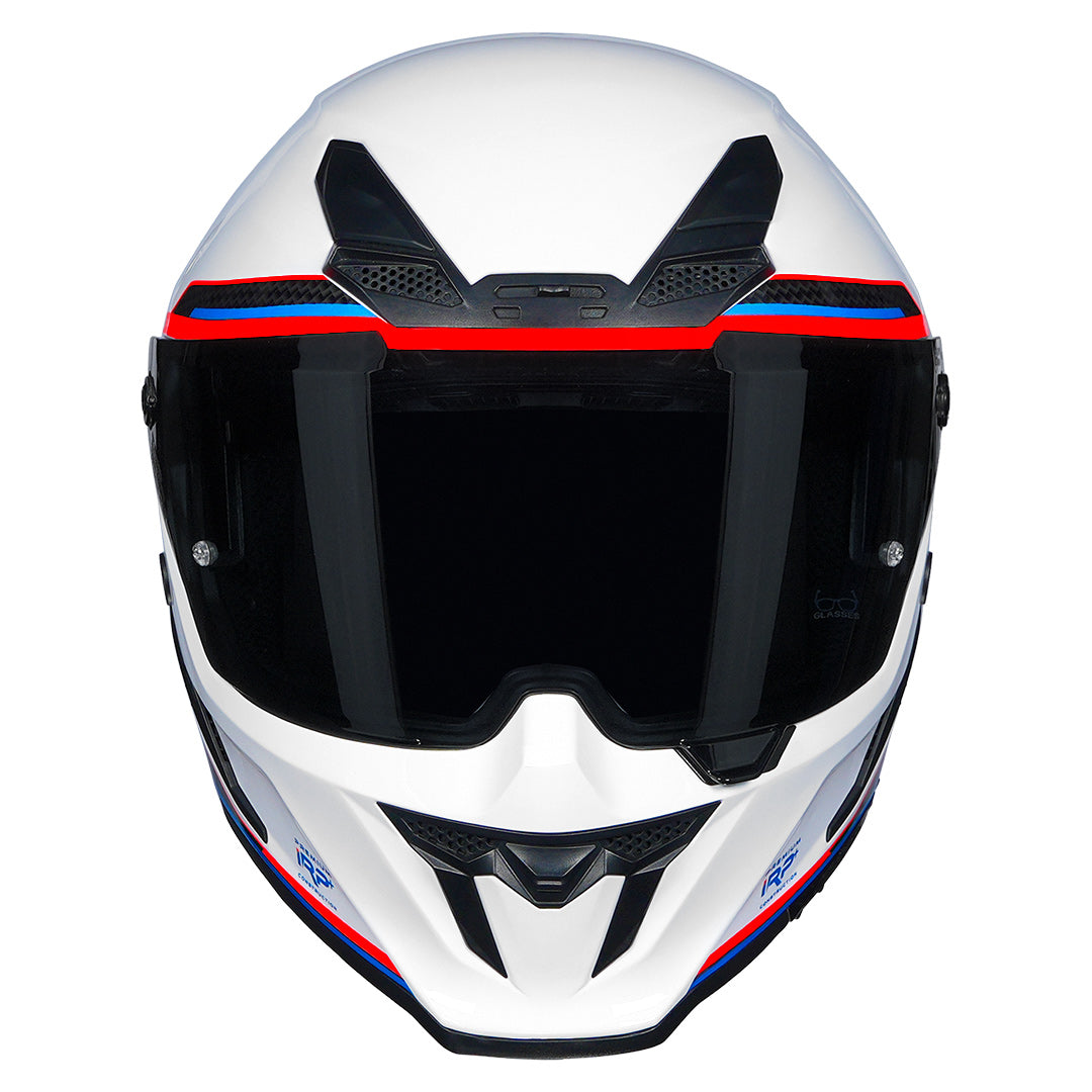 KORDA ICON TOKIO HELMET WHITE BLUE