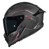 KORDA ICON NERO HELMET MATT BLACK RED