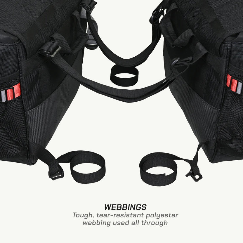 LEH 70L 100% Waterproof Motorcycle Saddlebags