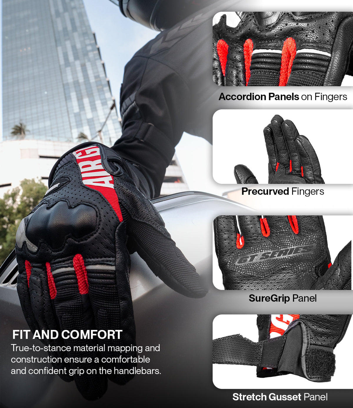 Rynox air gt 2 gloves
