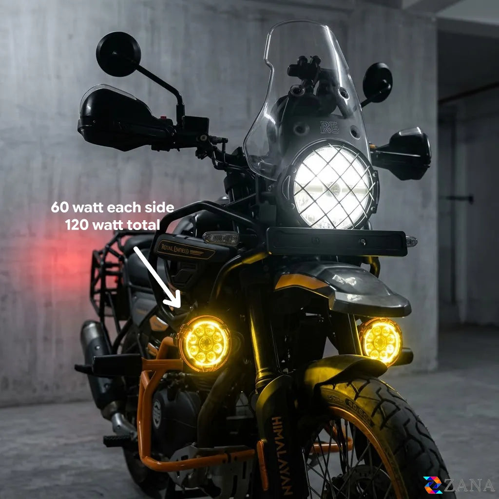 Zana-Universal LED Fog Light DRL-R 60 | 120W | 13,500 Lumens