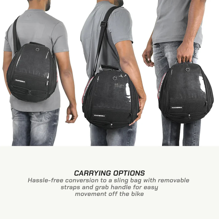 OXUS MAGNETIC MOTORCYCLE TANK BAG (MAGNET BASED)
