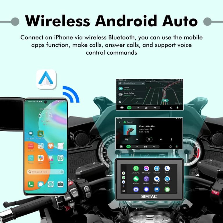 SIMTAC M2 Motorcycle Gps display