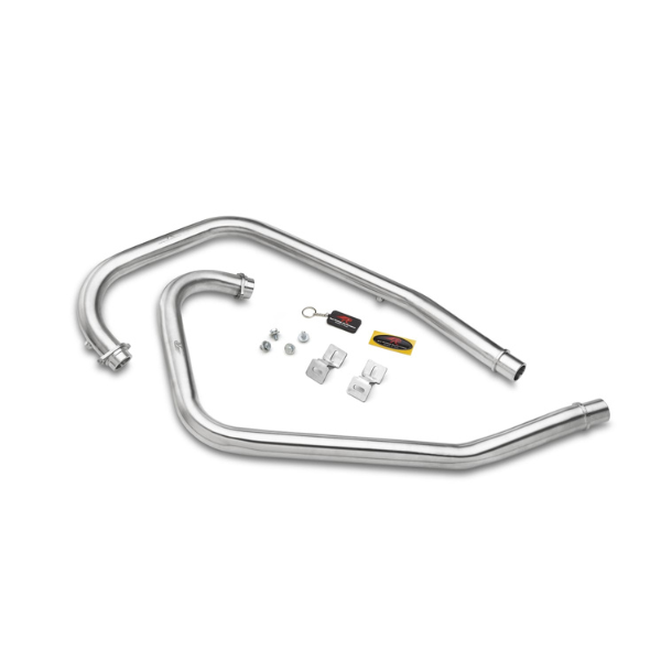 Red Rooster Header Pipe / Bend Pipe for Royal Enfield Continental GT 650 & Interceptor 650 - Polish Finish