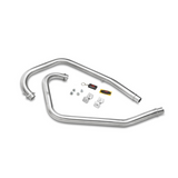 Red Rooster Header Pipe / Bend Pipe for Royal Enfield Continental GT 650 & Interceptor 650 - Polish Finish
