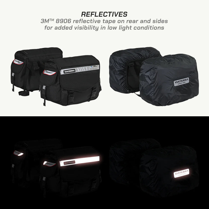 LEH 70L 100% Waterproof Motorcycle Saddlebags