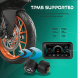 Simtac Quick Detachable Motorcycle GPS with CarPlay & Android Auto – M8DT